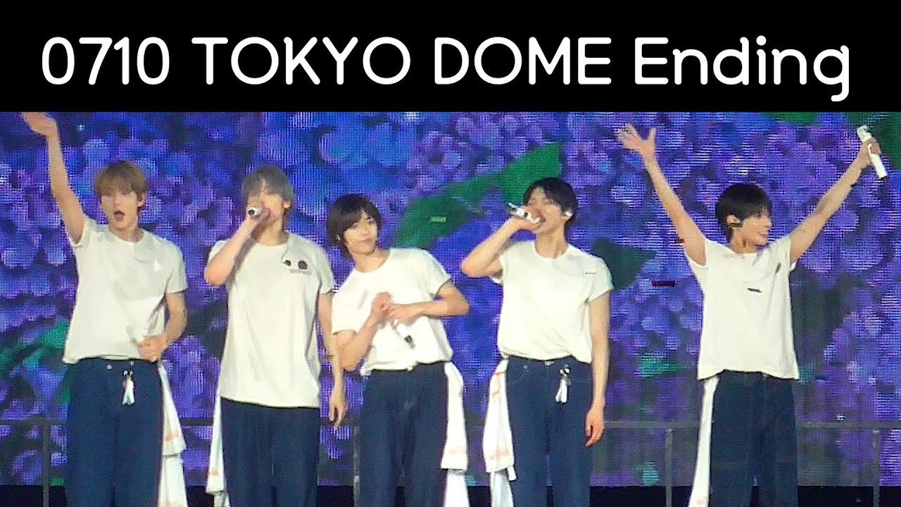 직캠 0710 Tokyo Dome Ending~'Miracle (기적은 너와 내가 함께하는 순간마다 일어나고 있어)'