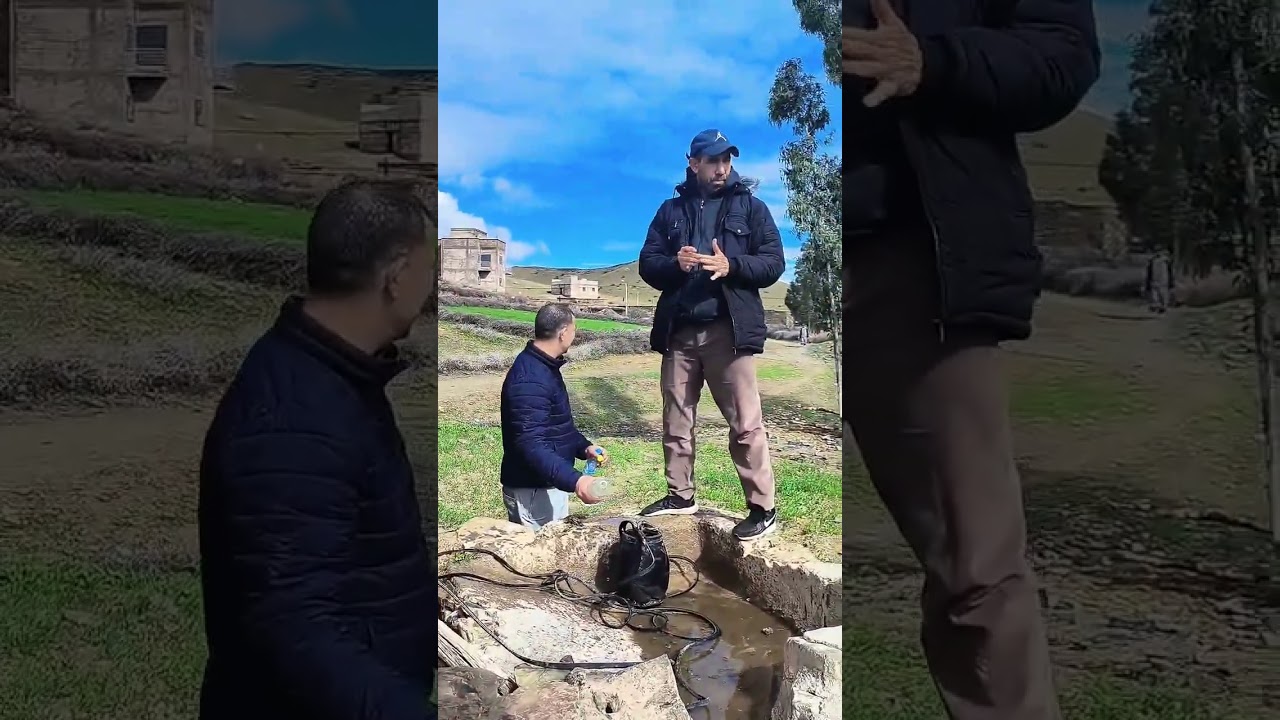 الآبار امتلأت بالماء باقليم الرحامنة جماعة عكرمة 