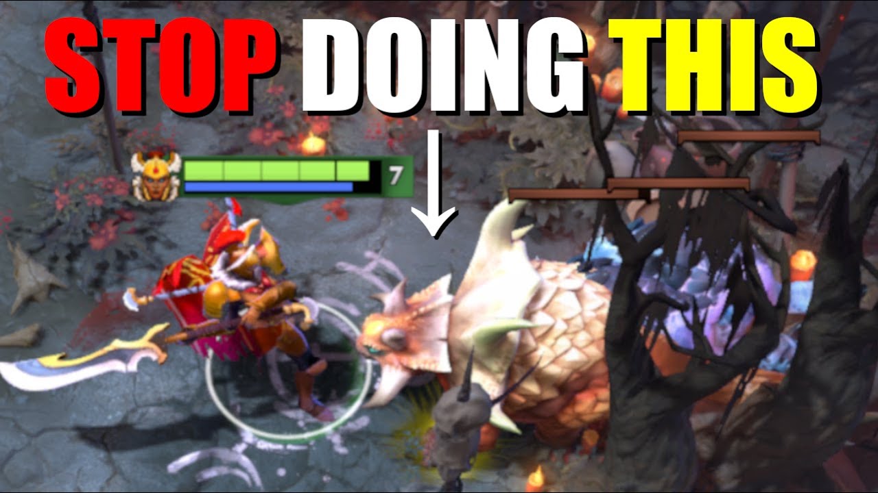 The most garbage habit in each Dota role
