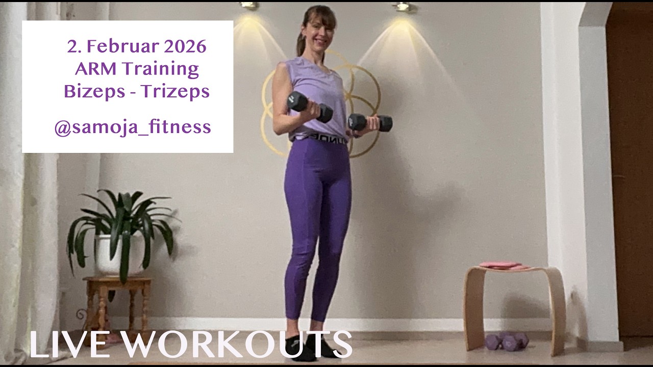 ARM TONING TUESDAY - Armtraining mit 5 kg Hanteln - 10 Minuten und 5 Übungen