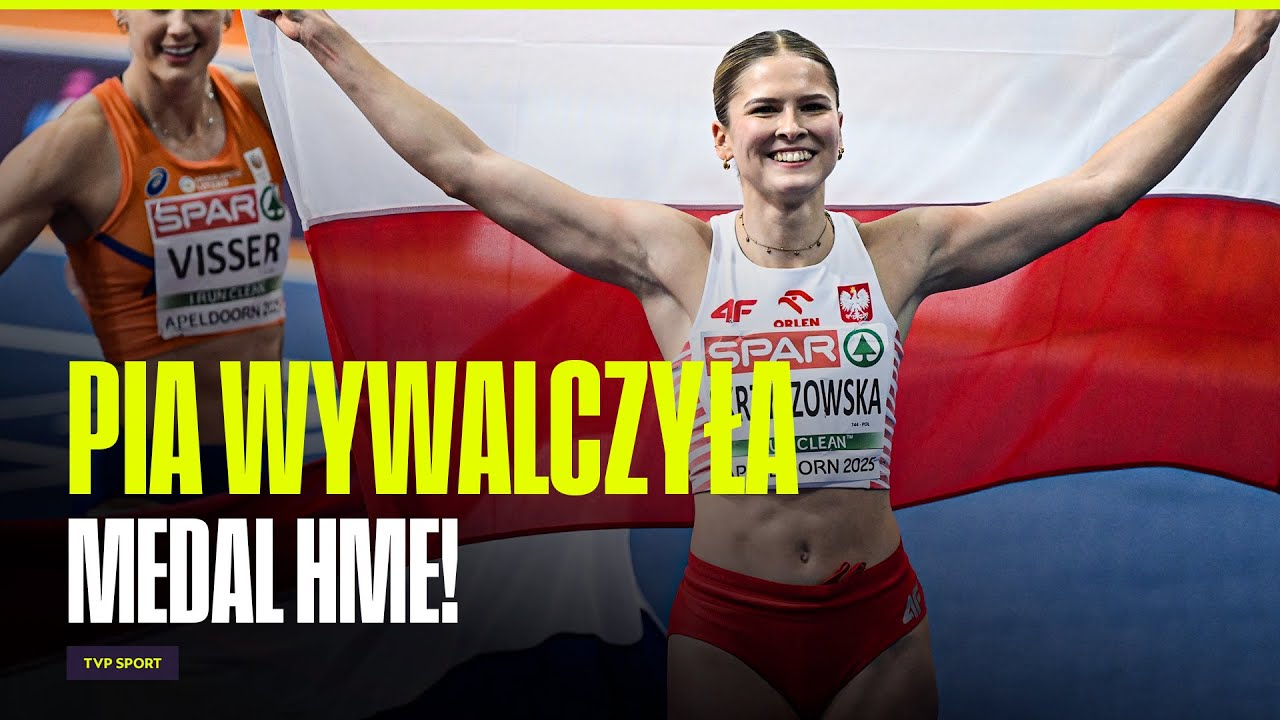 PIA SKRZYSZOWSKA Z MEDALEM HME! ZNAKOMITY BIEG NA 60 M PPŁ
