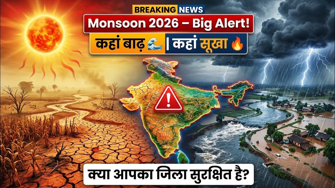 Прогноз муссонов в Индии на 2026 год | Какими будут муссоны в 2026 году | Прогноз муссонов в Инди...