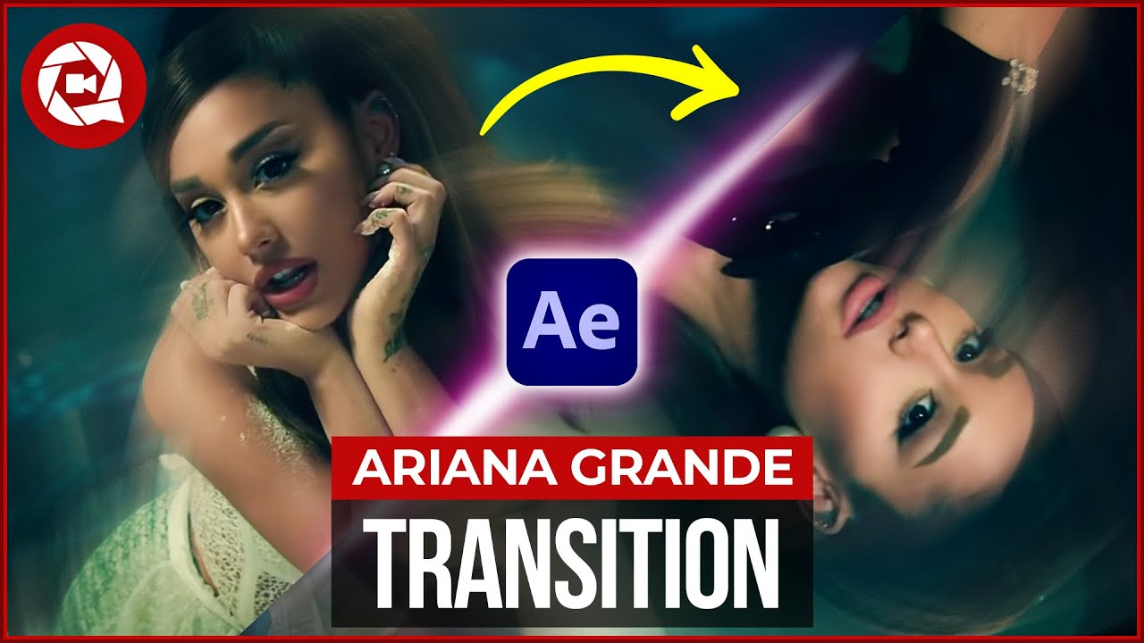 ROTATION REVEAL in AFTER EFFECTS (Ariana Grande - Positions)