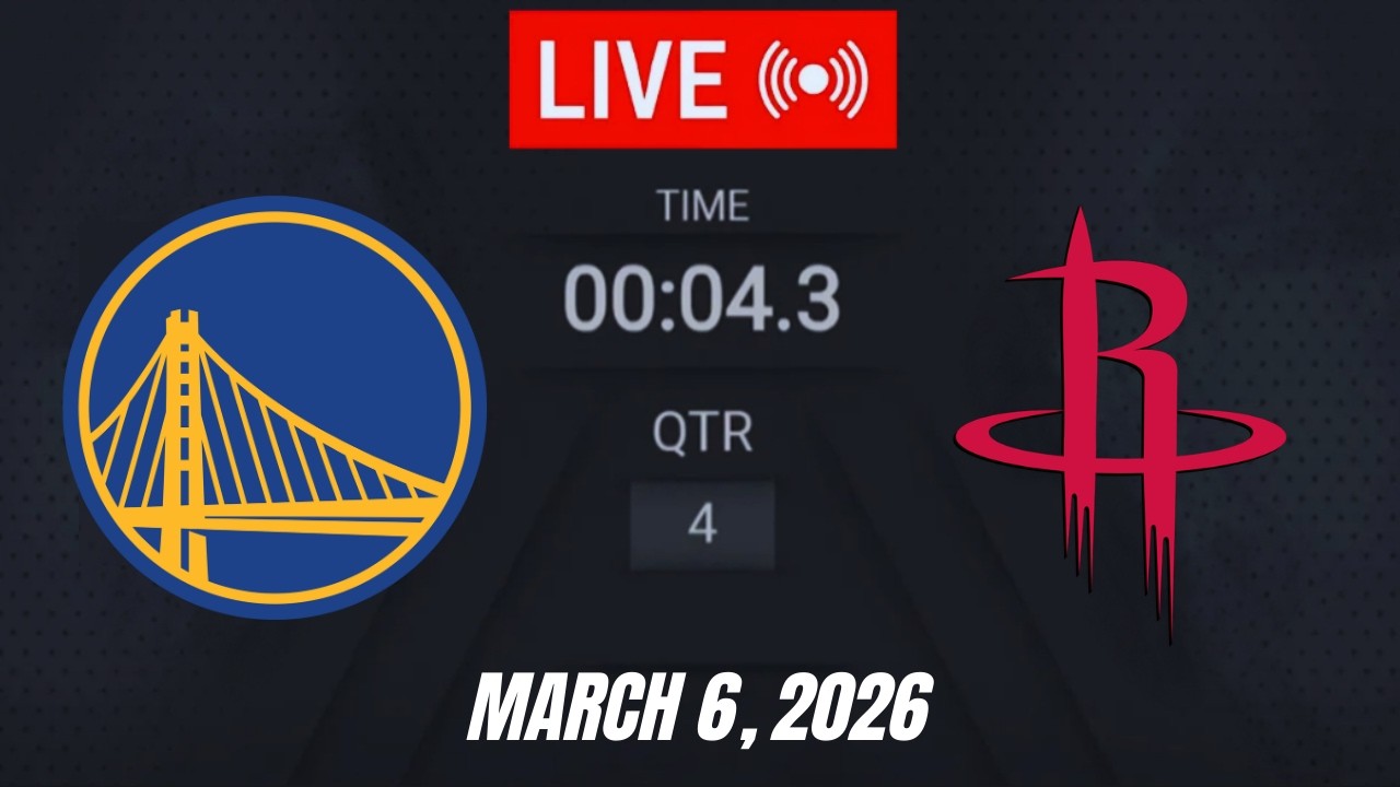 NBA LIVE! Golden State Warriors vs Houston Rockets | March 6, 2026 | 2026 NBA Season Live 2K