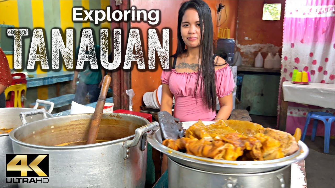 Walking TANAUAN Batangas Philippines [4K]