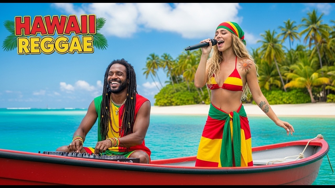 🌊 Tropical Evening Reggae Breeze – Soulful Beach Grooves for Unwinding & Happy Energy 🌅
