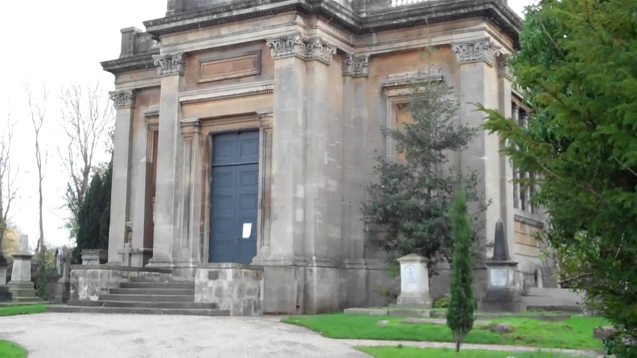 Walk through Arnos Vale Cemetery, Bath Road, Bristol, England.