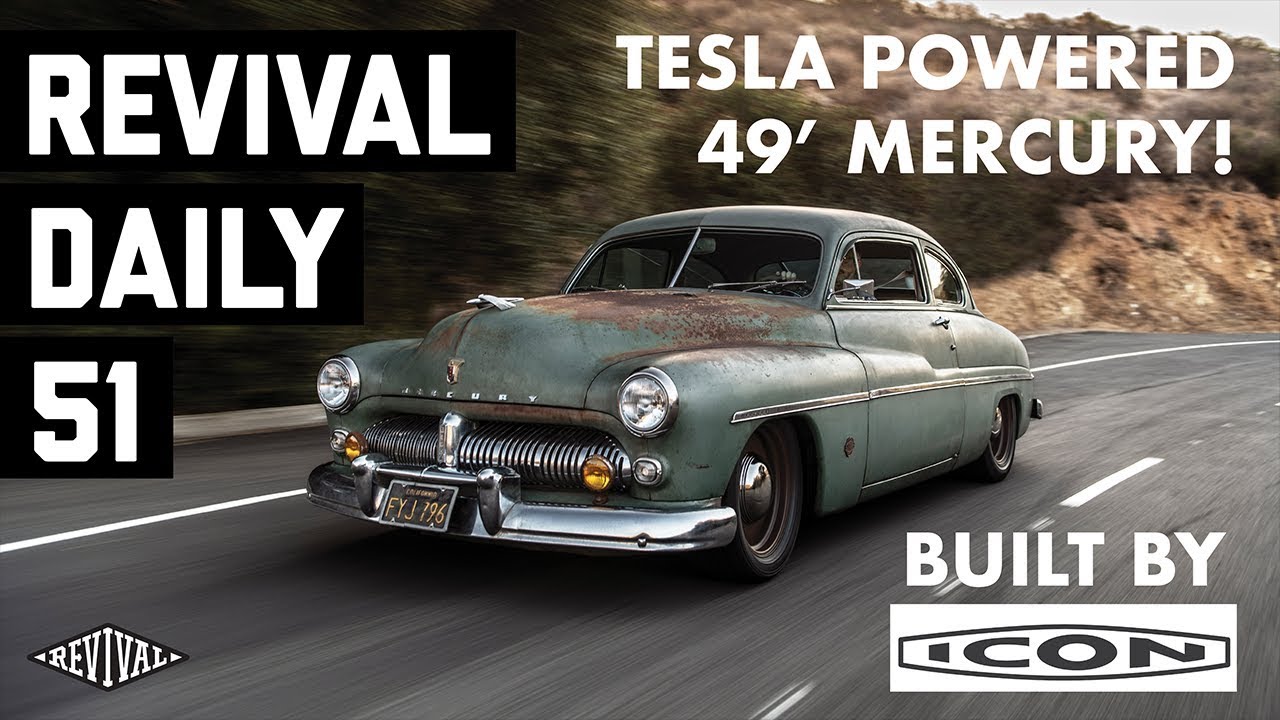 Vintage Mercury Tesla-Powered Icon 