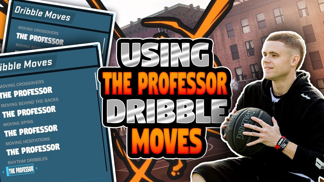 USING THE PROFESSOR'S DRIBBLE MOVES IN NBA2K18! MOST INSANE DRIBBLEGOD! SO MANY ANKLE BREAKERS