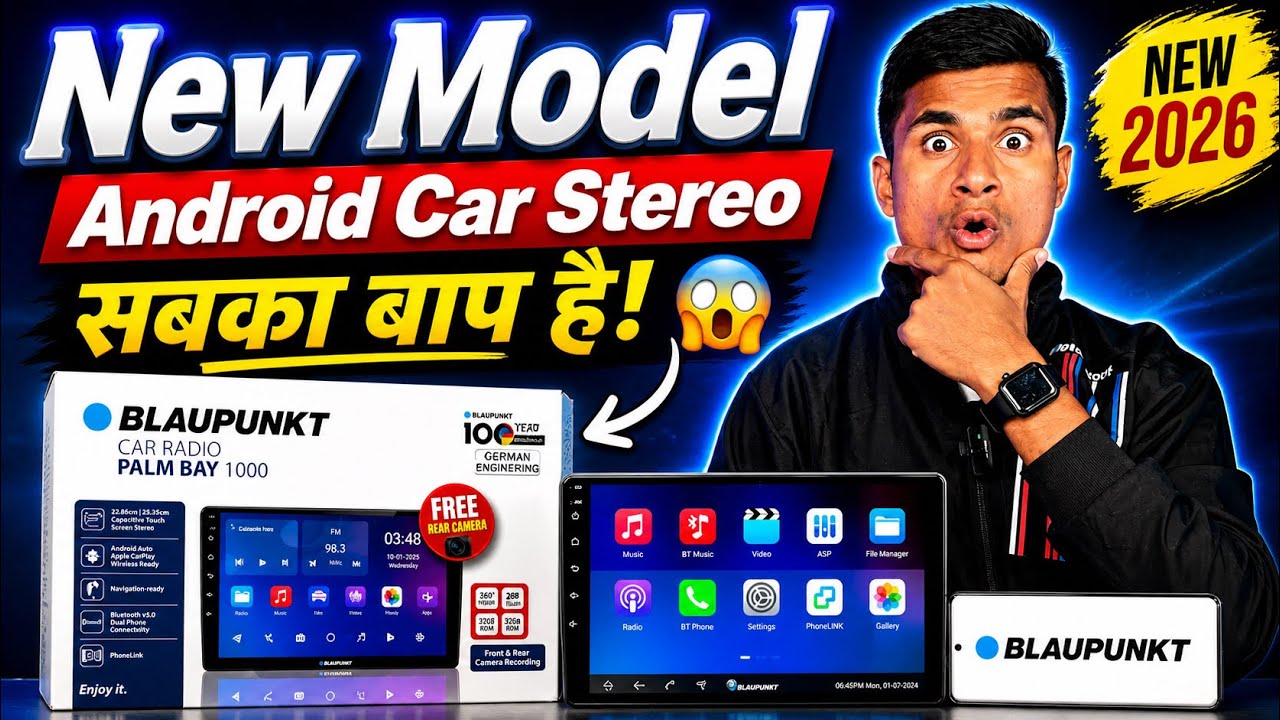 Blaupunkt PALM BAY 1000 Android Stereo Review 