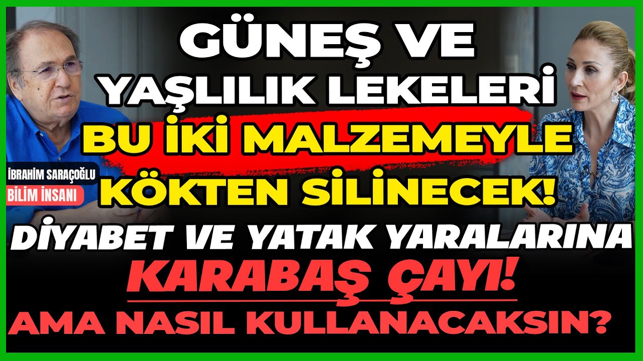 Güneş ve Yaşlılık Lekeleri Bu İki Malzemeyle Kökten Silinecek!