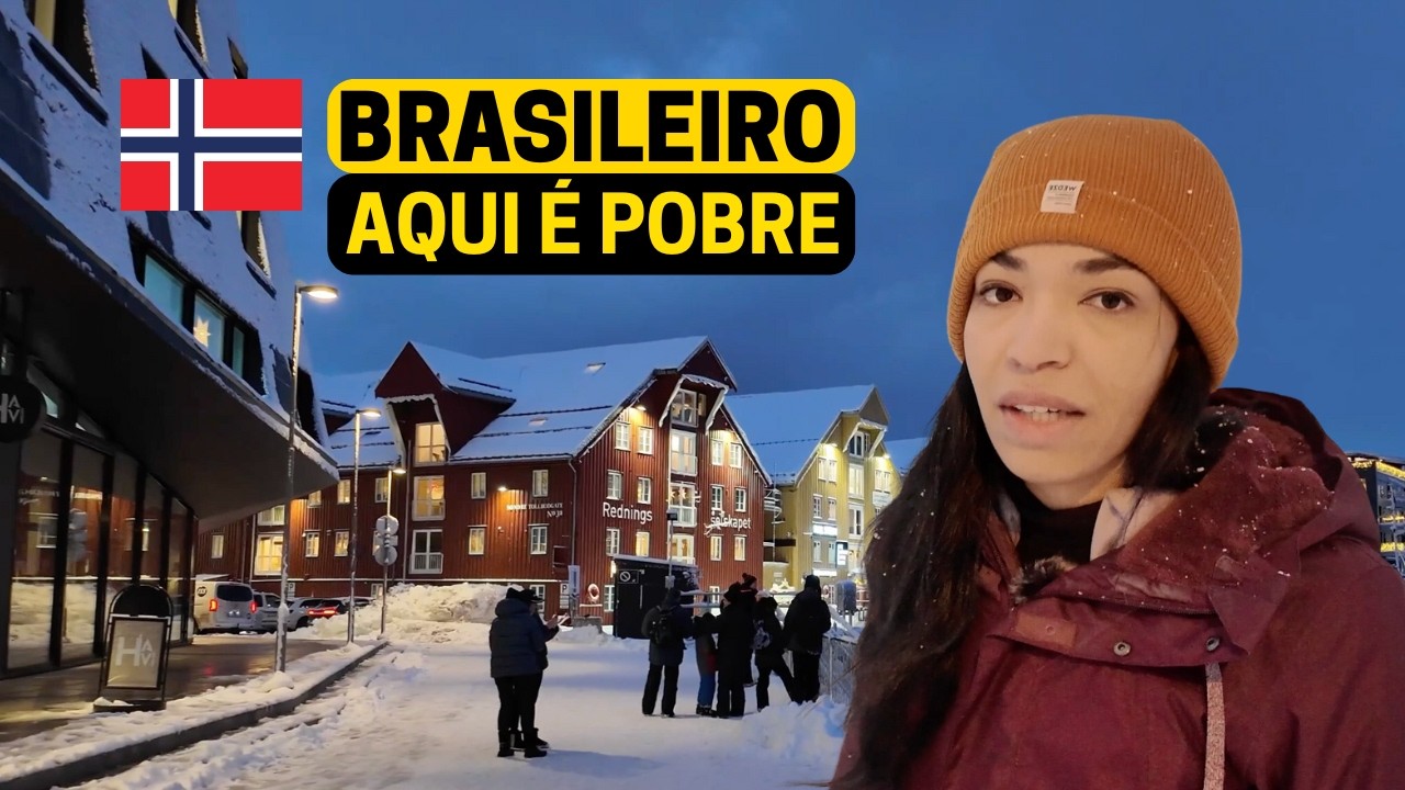 O PAÍS MAIS CARO QUE JÁ FOMOS - Chegamos na Noruega