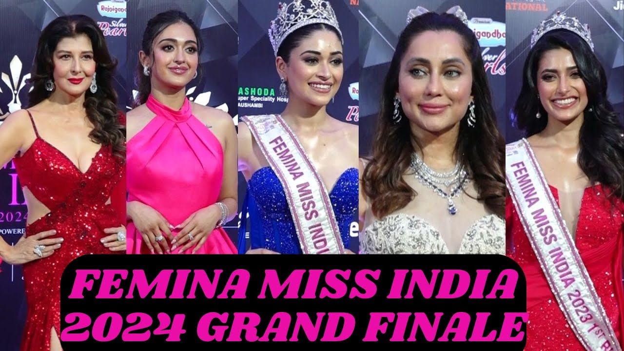 Neha Dhupia, Sangeeta Bijlani, Raghav, Anusha Dandekar, Many at FEMINA MISS INDIA 2024 GRAND FINALE