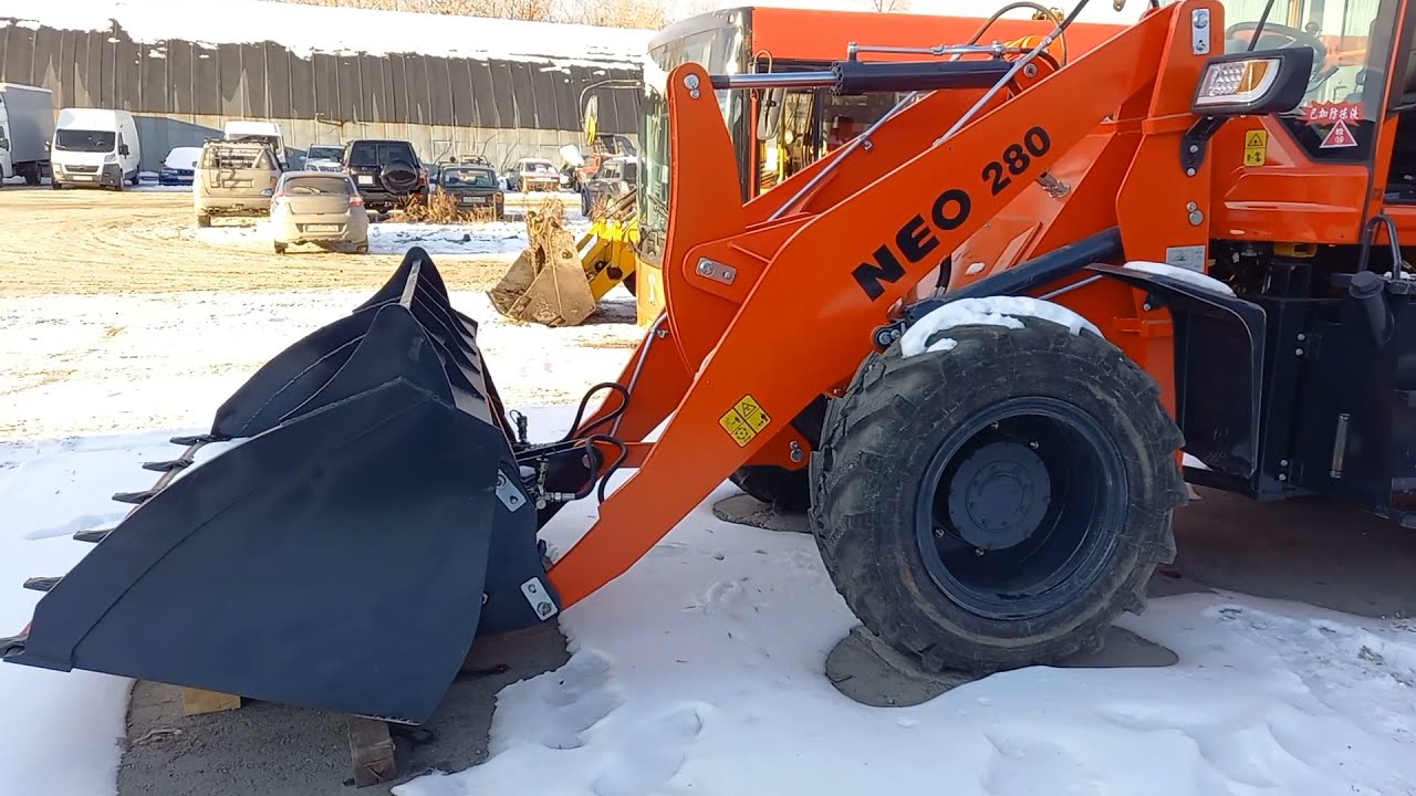 Обзор погрузчика NEO-280 в гостях у Владимира.