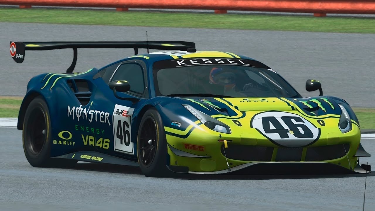 RaceRoom Racing Experience - Ferrari 488 GT3 EVO 2020  - Cockpit View Gameplay