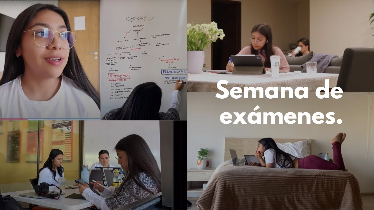 SEMANA DE EXÁMENES CONMIGO 😭 Carola Med Study