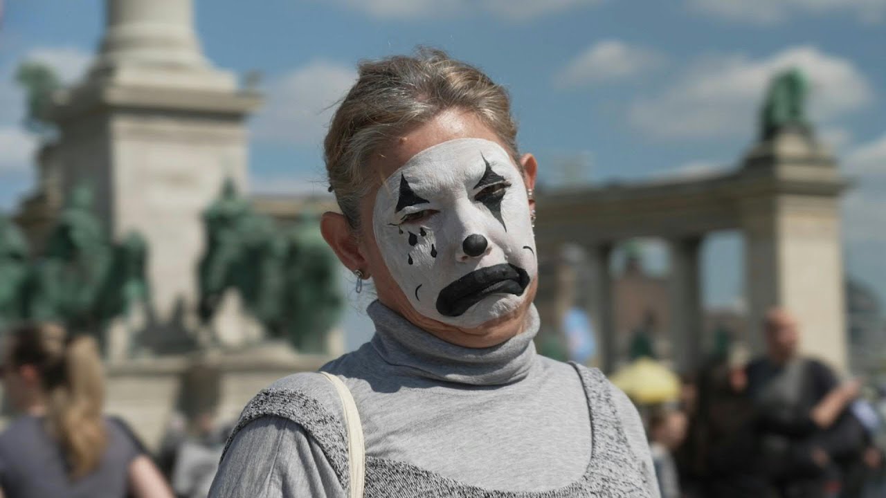 Budapest turns grey as drably dressed protesters mock Pride ban law | AFP