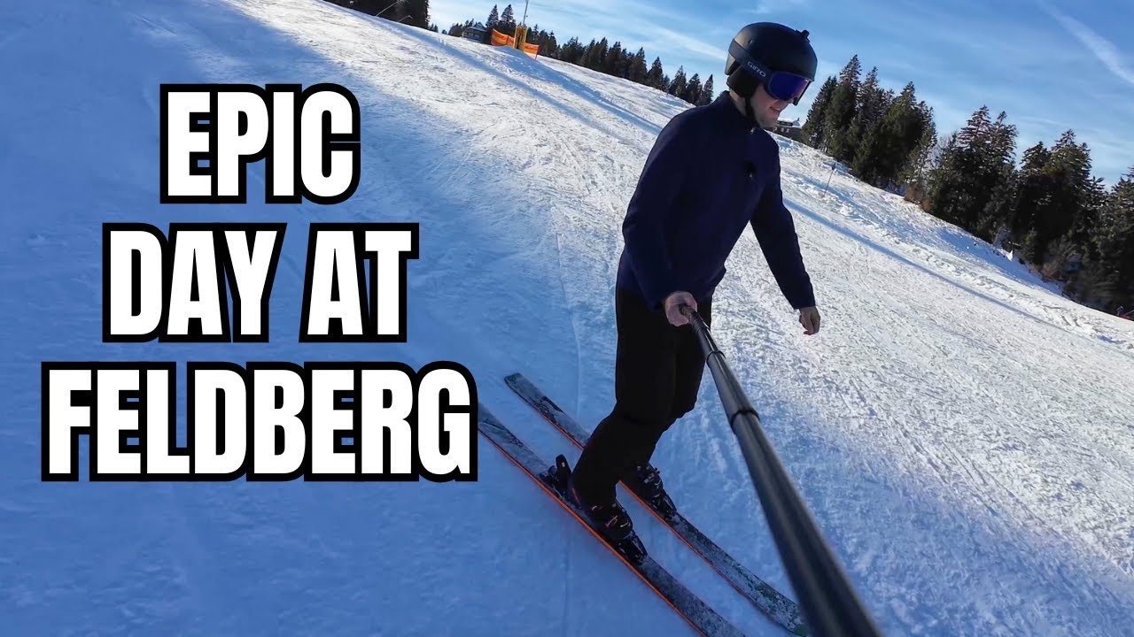 Skiing Feldberg in the Black Forest in December - Epic Day!
