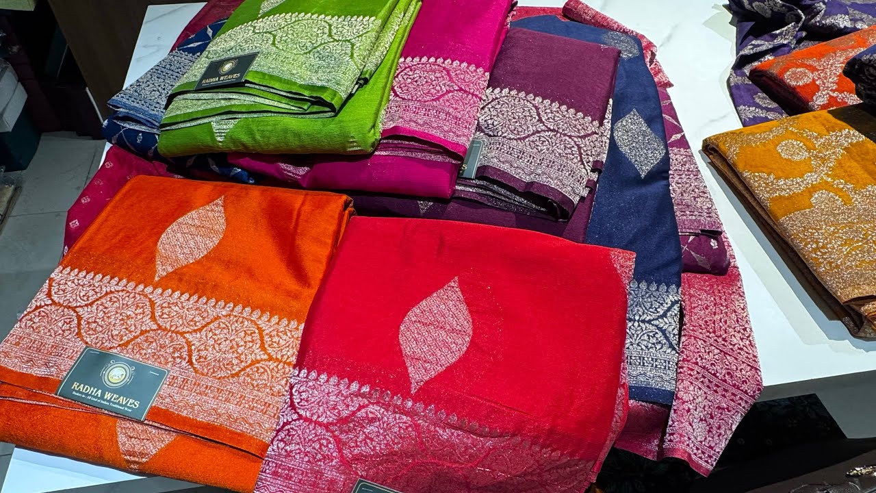 Bangalore Wholesale Festival Offer Pick 4 Semi Silk Saree For 5000rs|30% Discount   On All sarees 