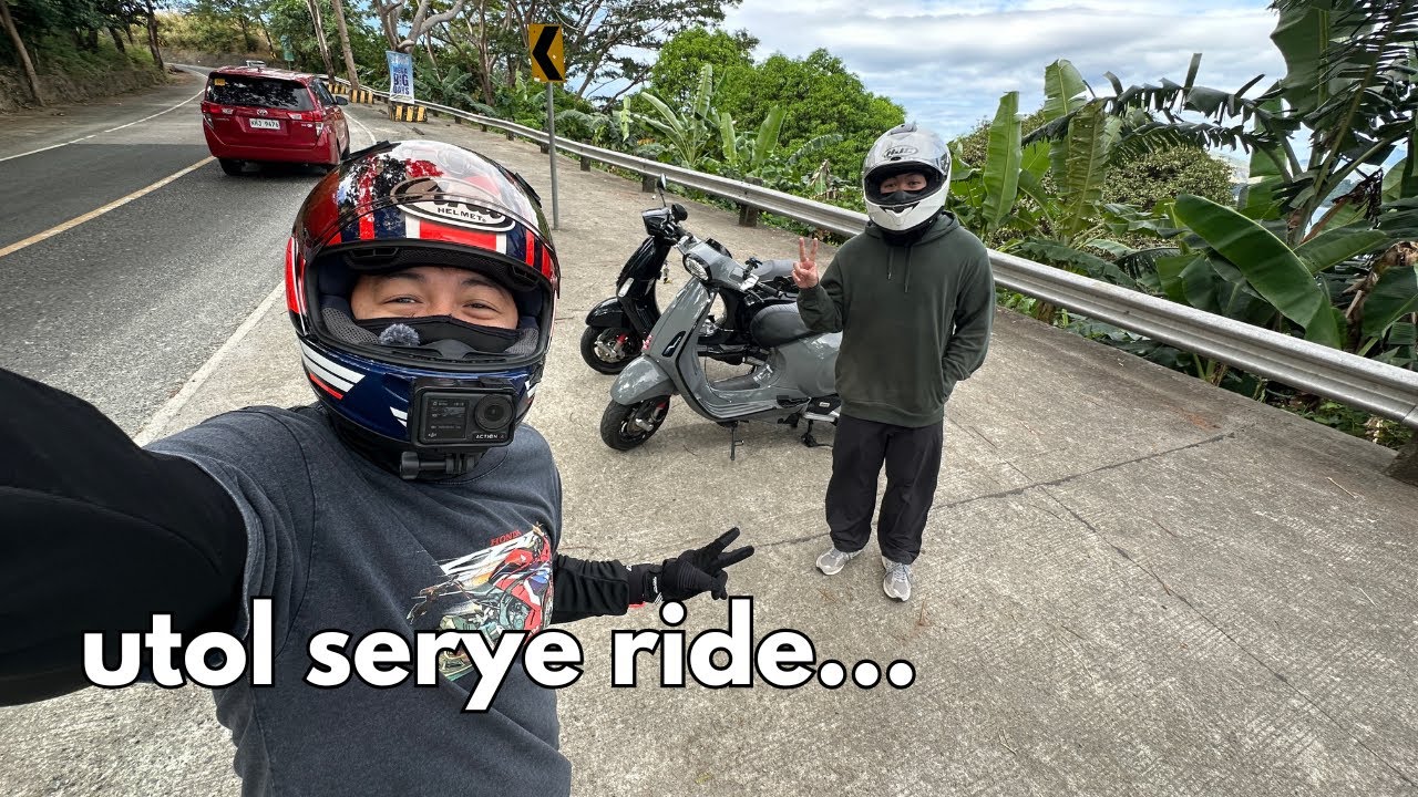 Breakfast ride dapat eh | Utol Serye Ride | Vespa Sprint S150 | Vespa S125