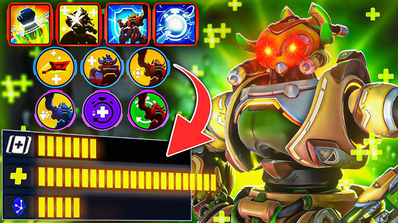 I Created The Most INSANE Orisa Build in Overwatch Stadium...