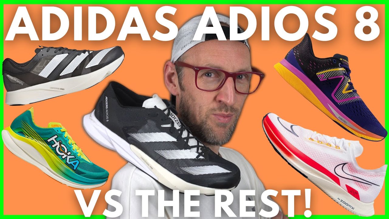 ADIDAS ADIZERO ADIOS 8  VS THE REST | NIKE STREAKFLY, SC PACER, ROCKET X 2 & TAKUMI SEN 8 | EDDBUD