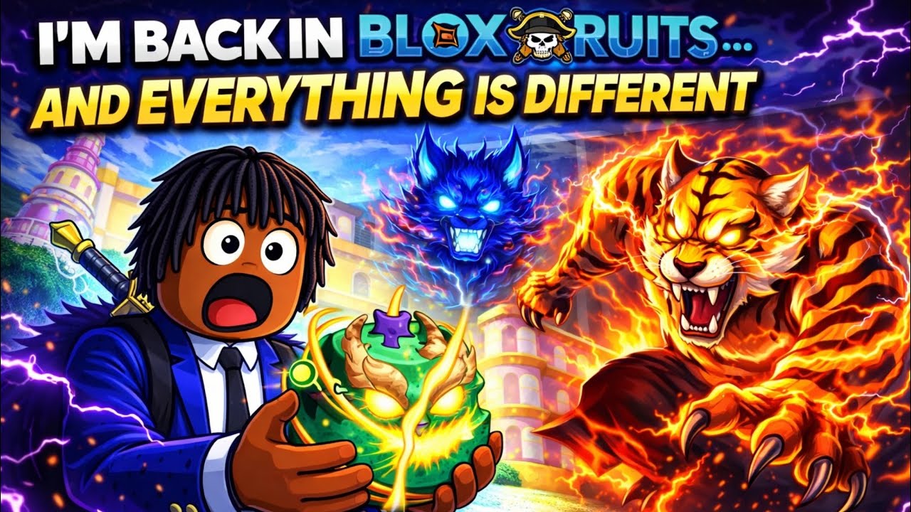 I’m Back in Blox Fruits… And Everything Is Different 🐉