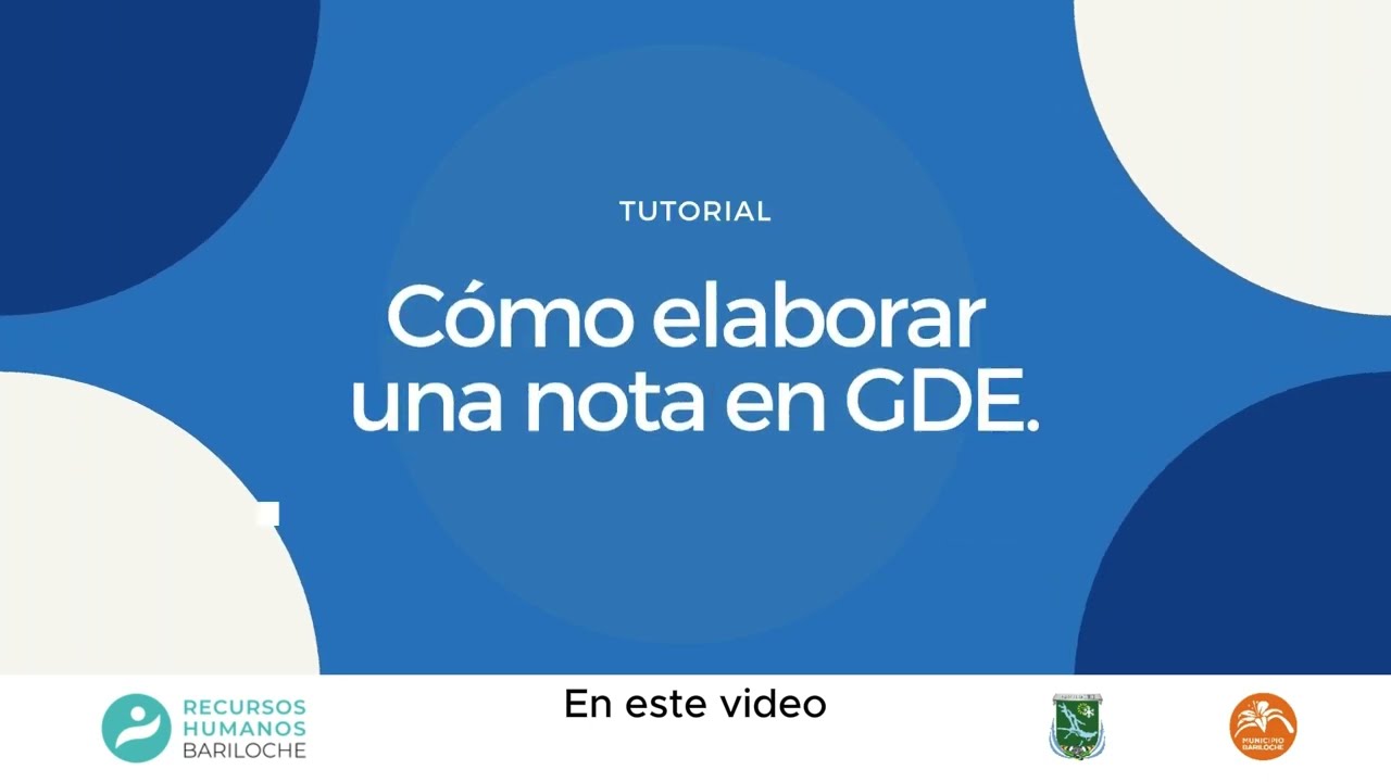 INSTRUCTIVO Cómo elaborar una nota en GDE