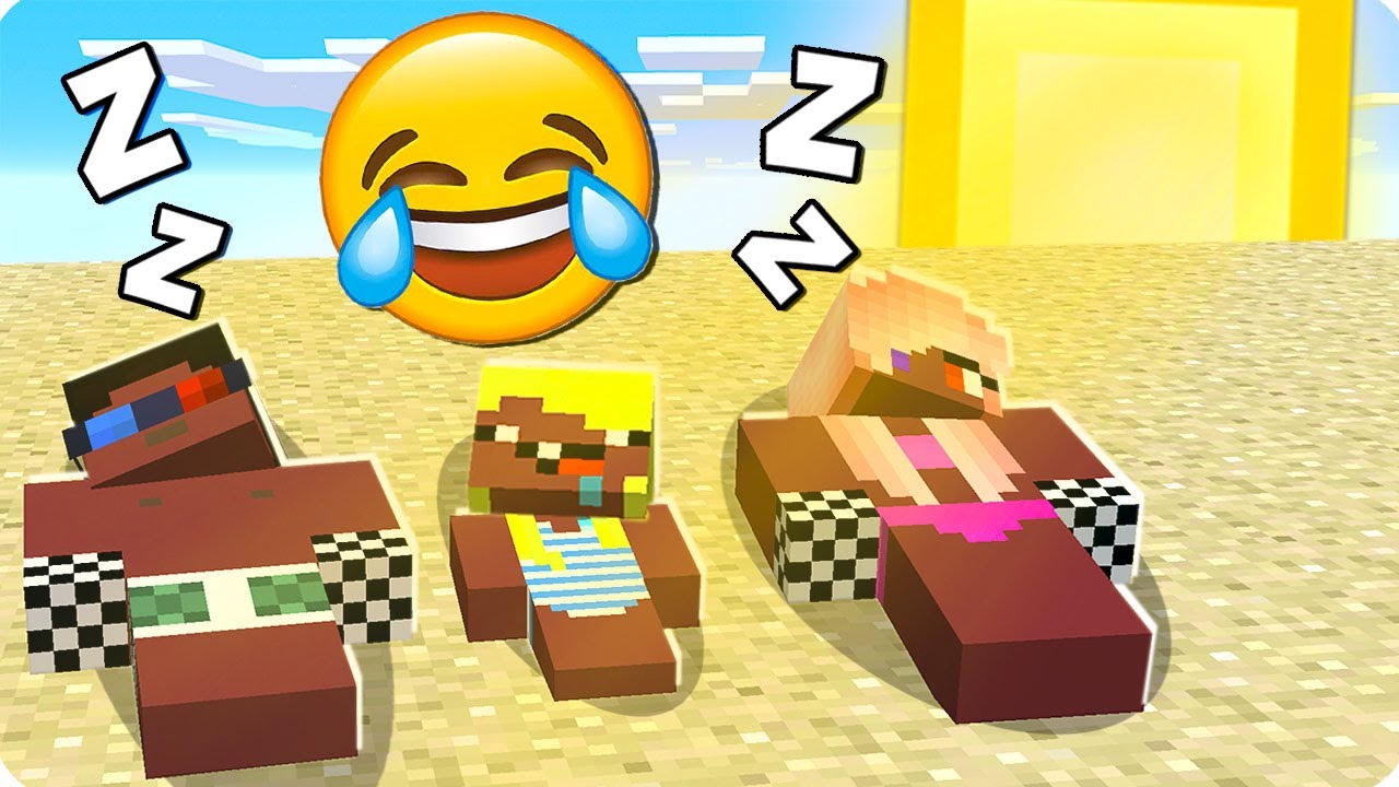 🥵МЫ УСНУЛИ НА ЖАРЕ И ВОТ ЧТО СЛУЧИЛОСЬ В МАЙНКРАФТ! ШЕДИ ЛЕСКА И НУБИК MINECRAFT