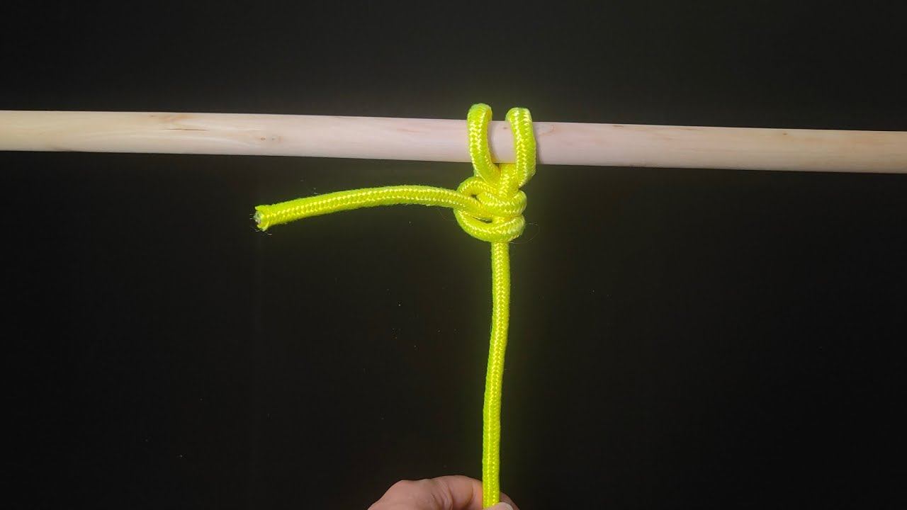 How to tie Backhand Hitch