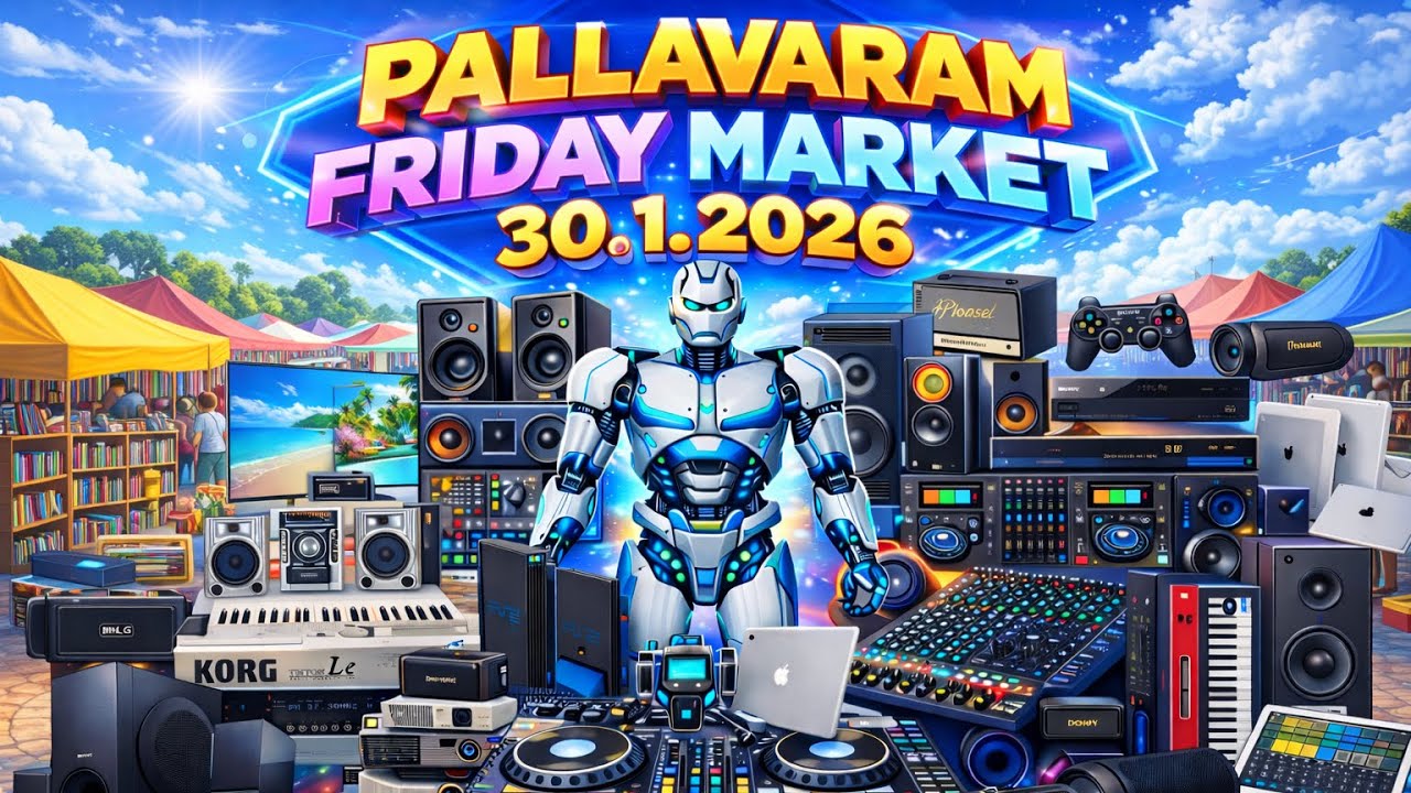 Pallavaram Friday Market📱💻🔊🕹️