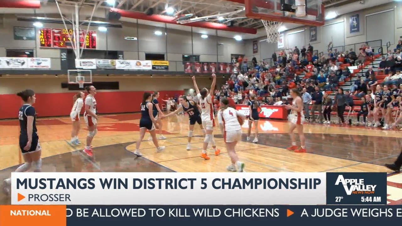 Prosser girls basketball defeats Ellensburg to claim first district title since 2011