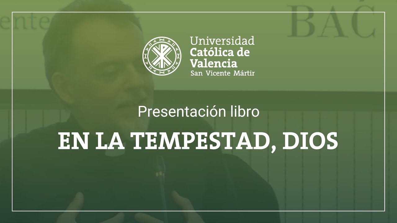 Presentación libro: En la tempestad, Dios