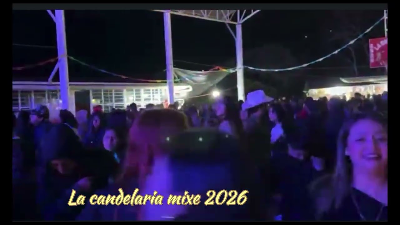 Baile en la Candelaria mixe con la joya de mi tierra 