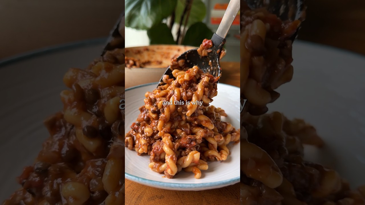 Quick one pan high protein pasta #veganuary2023 #vegan #recipe #veganrecipes #easyrecipe