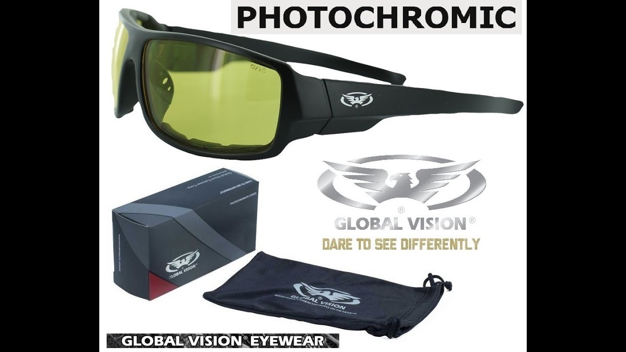 Защитные очки с фотохромными линзами Global Vision Italiano-PLUS 24 YT