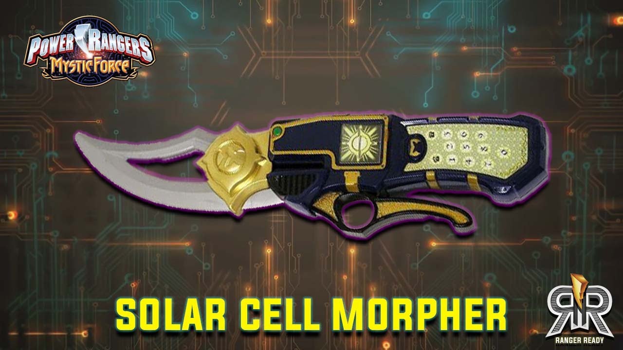 Обзор солнечной батареи Morpher | Power Rangers Mystic Force