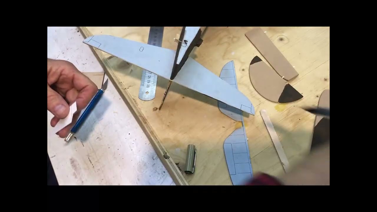 Guillows RC conversion P40 7