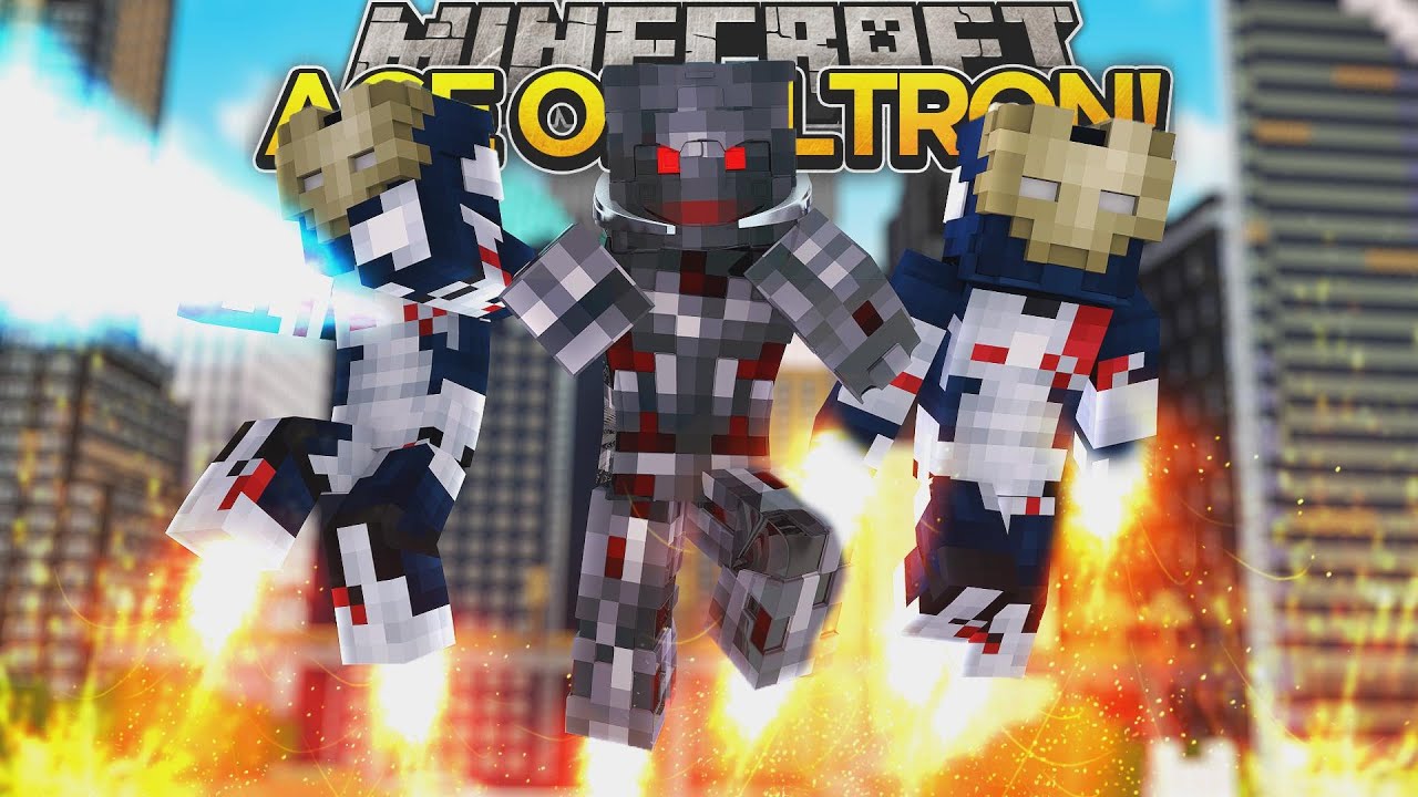 Minecraft Adventure - ULTRON TAKES OVER THE IRON LEGION!!!