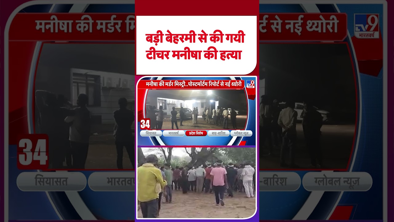 Teacher Manisha Murder Update:  बड़ी बेरहमी से की गई टीचर मनीषा की हत्&zwj;या I Teacher Manisha Murder
