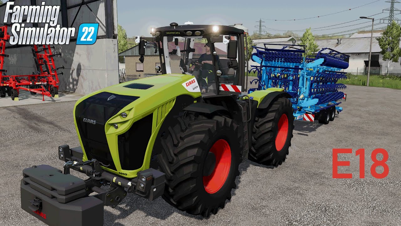 FS22 | Kúpil som Claas Xerion! | E18 - Karpatský vidiek | Timelapse SK/CZ