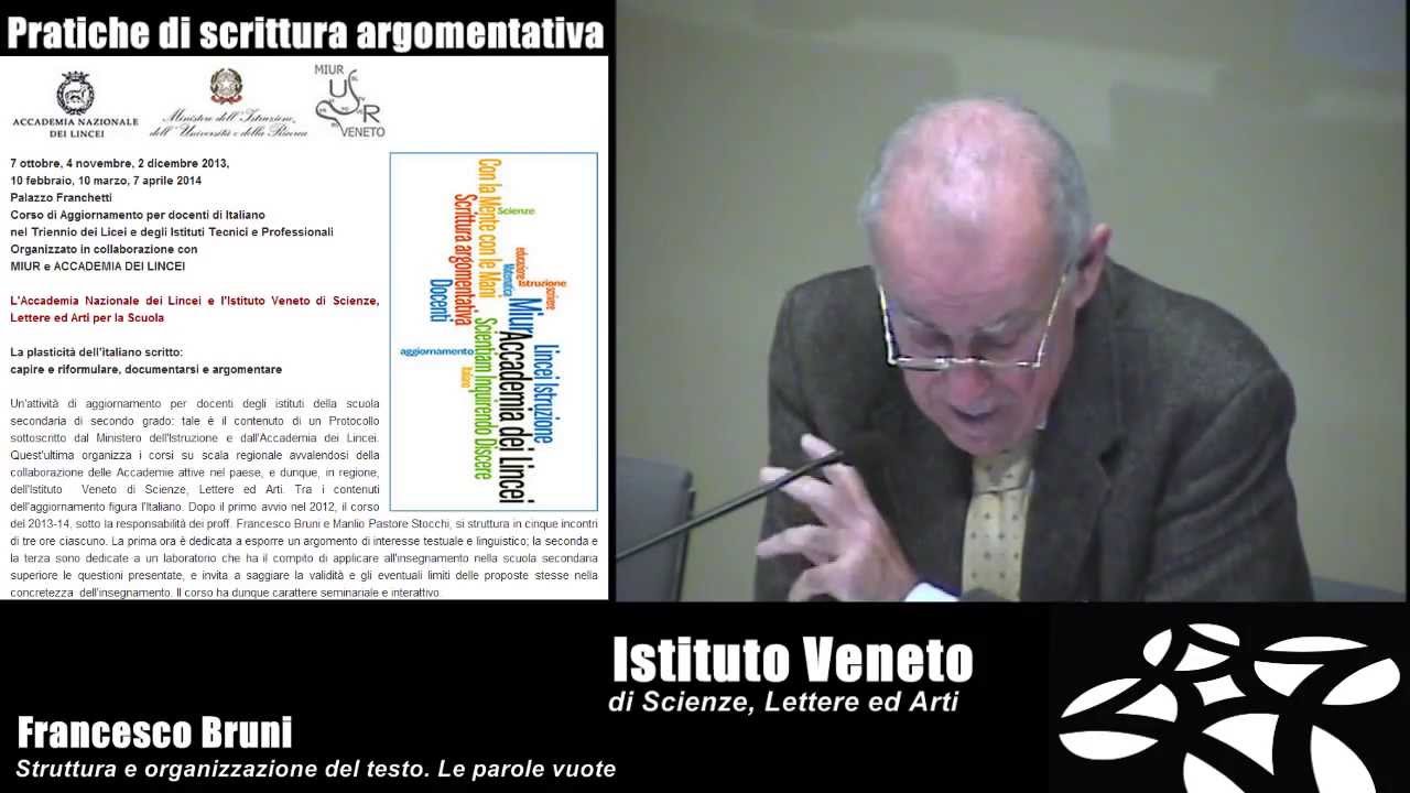 Struttura e organizzazione del testo. Le parole vuote