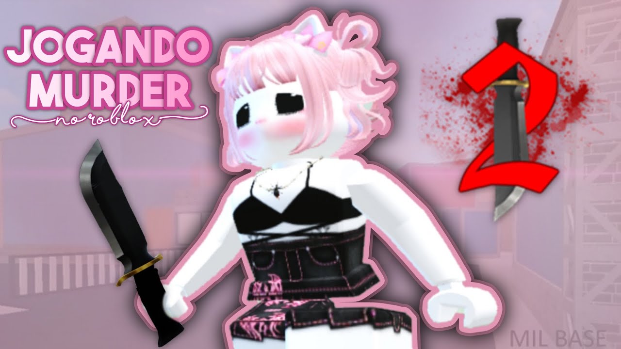 NOOB NO MURDER MYSTERY 2 DO ROBLOX!