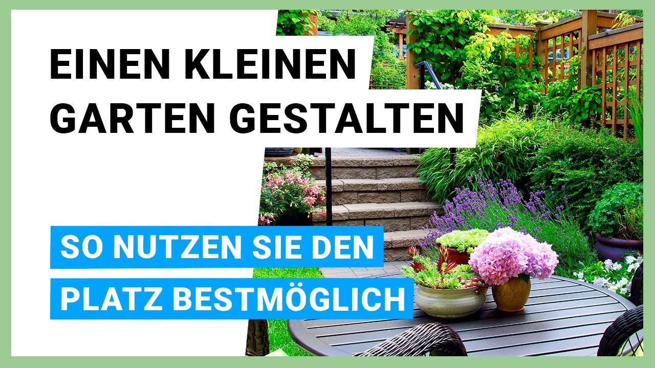 Einen kleinen Garten gestalten: So nutzen Sie den Platz bestmöglich