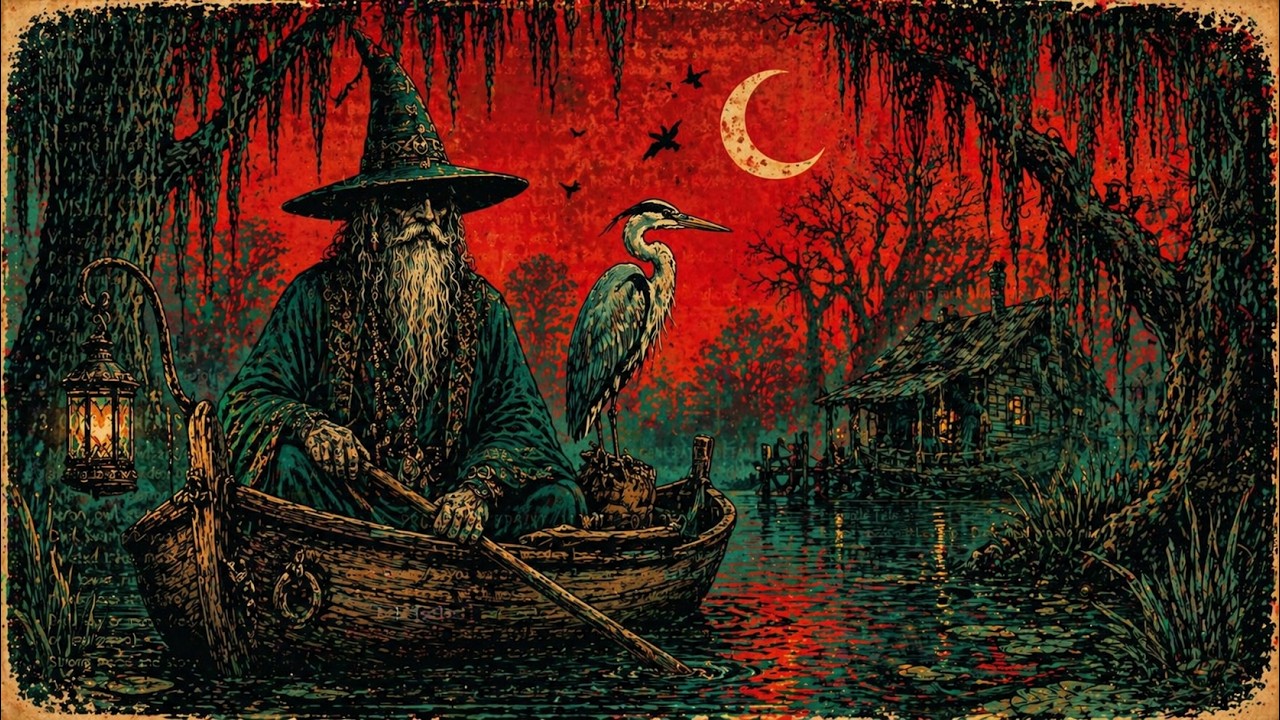 Psychedelic swamp rock-blues trip - Dark mystic bayou groove mix