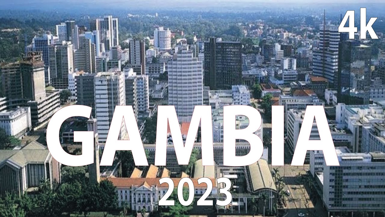 Gambia 4K By Drone 2023 - Banjul City , Serekunda City