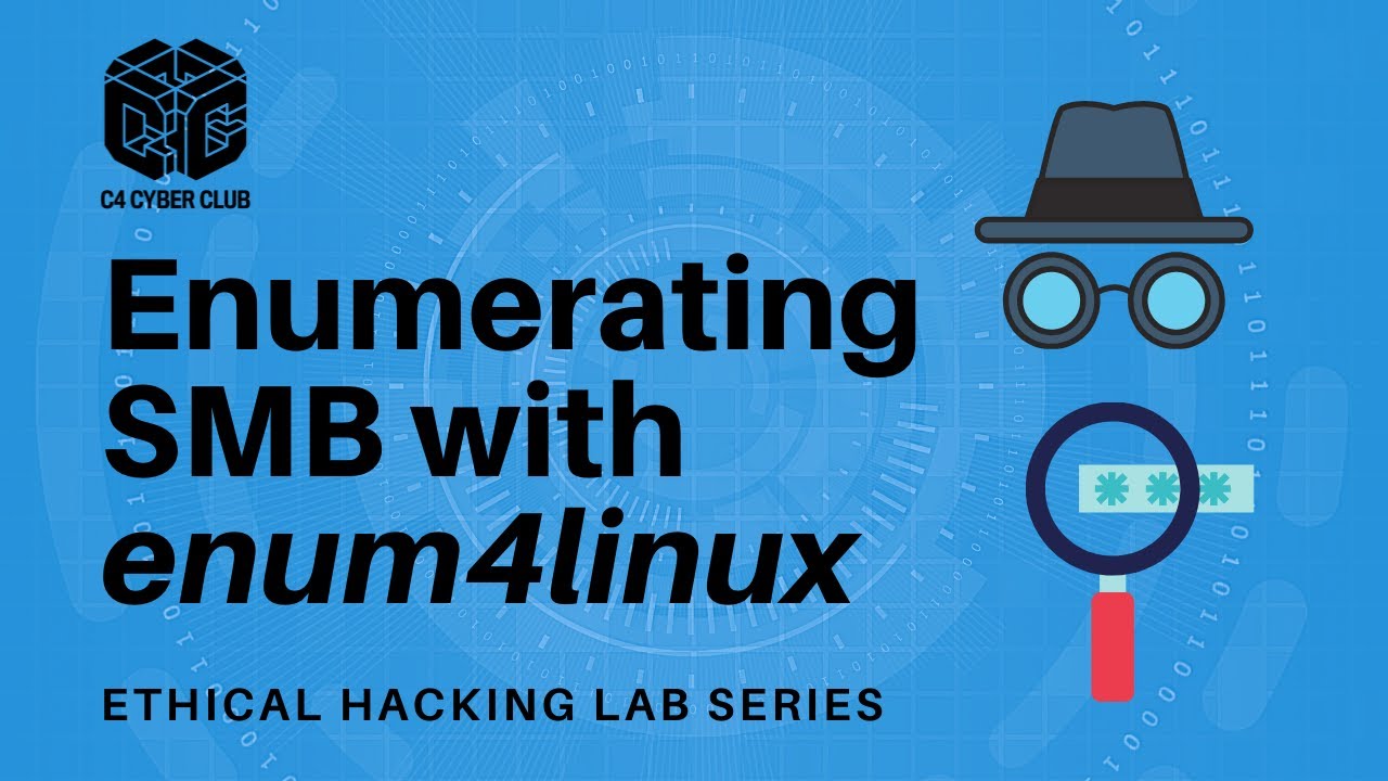 Ethical Hacking NETLAB+ 8 - Enumerating SMB with enum4linux