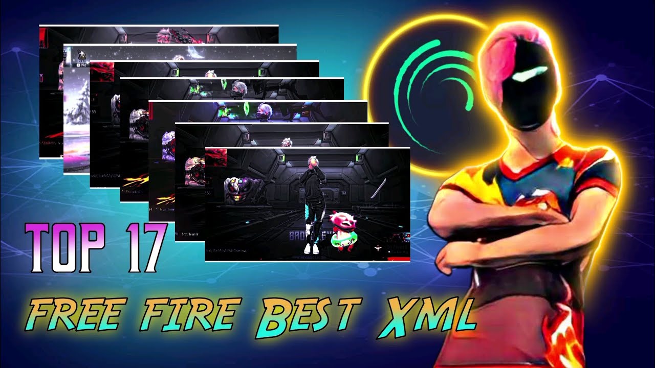Episode 2 || Free fire Top 17 Best Lobby Xml Video😱|| Preset by Alight Motion ||