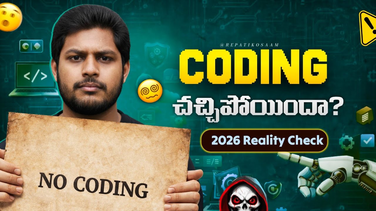 Is Coding Dead in 2026? 💀 Should You Still Learn Coding?