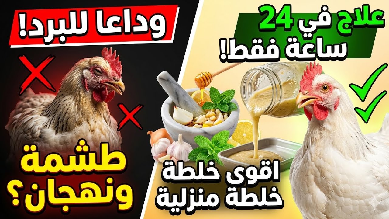 #وداعا للطشمة والنهجان اقوى خلطة منزلية لعلاج البرد فى 24 ساعةفقط
